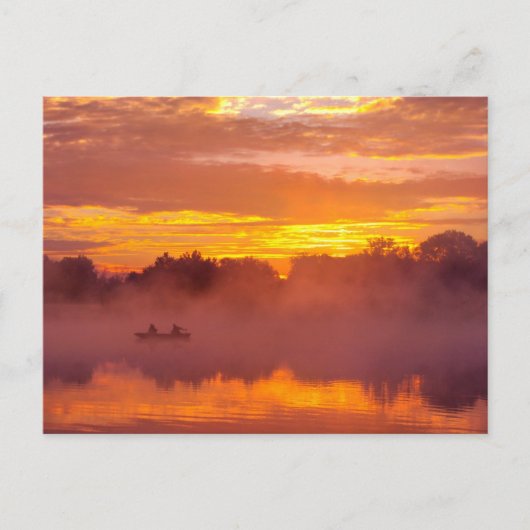 Carte Postale Pêche terminée (Devant)