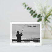 Carte Postale Pêche terminée (Debout devant)