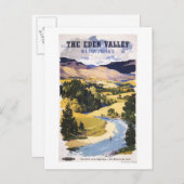 Carte Postale Pêcheur dans la vallée de l'Eden (Devant / Derrière)