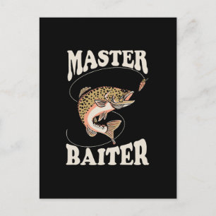 Carte Postale Pêcheur d'appât maître