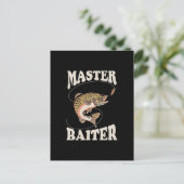 Carte Postale Pêcheur d'appât maître (Debout devant)
