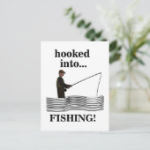Carte Postale Pêcheur de poissons (Debout devant)