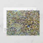 Carte postale Pêcheur de vol (Devant / Derrière)