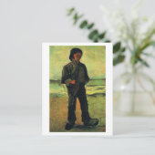 Carte Postale Pêcheur sur la plage, Vincent van Gogh (Debout devant)