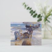 Carte Postale Pêcheur valencien - Joaquín Sorolla (Debout devant)