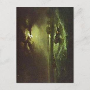 Carte Postale Pêcheurs à Sea J. M. W. Turner, 1796, huile sur ca