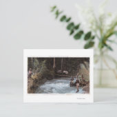 Carte Postale Pêcheurs Pêche à Commonwealth Creek (Debout devant)