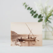 Carte Postale Pêcheurs sur la mer de Galilée (Debout devant)