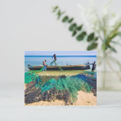Carte Postale Pêcheurs Vezo (Debout devant)
