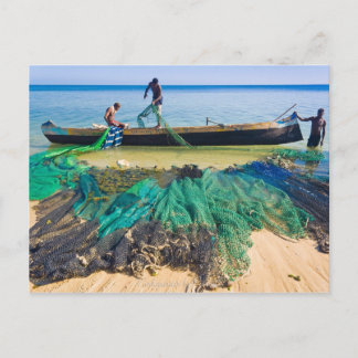 Carte Postale Pêcheurs Vezo