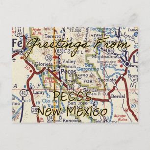 Carte Postale Pecos NM