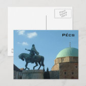 Carte Postale Pecs (Devant / Derrière)