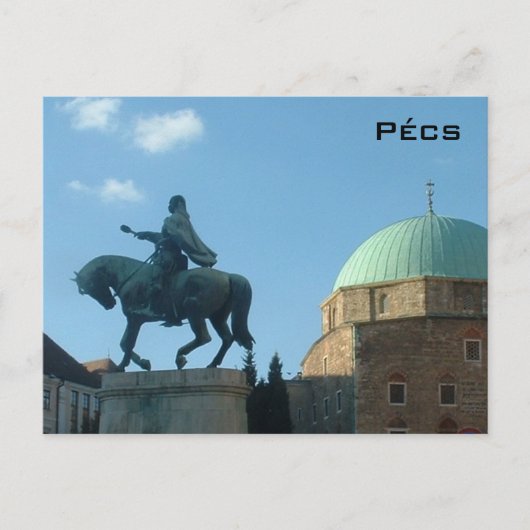 Carte Postale Pecs (Devant)