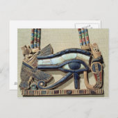 Carte Postale pectoral oculaire de Wedjet (Devant / Derrière)
