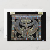 Carte Postale Pectorale de Ramesses II Nouveau Royaume (Devant / Derrière)