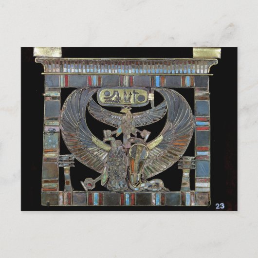 Carte Postale Pectorale de Ramesses II Nouveau Royaume (Devant)