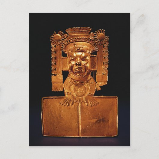 Carte Postale Pectorale du dieu Xipe Totec (Devant)