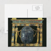 Carte Postale Pectorale du vizir, Paser, avec scarabée (Devant / Derrière)