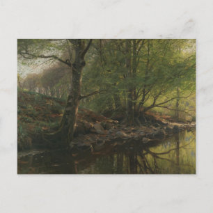 Carte Postale Peder Monsted - Broche claire