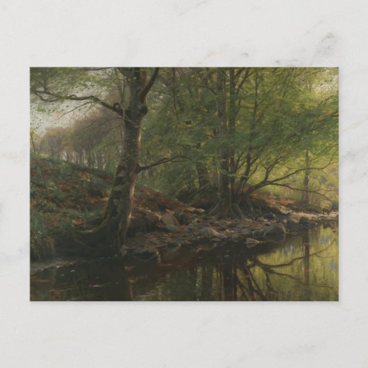 Carte Postale Peder Monsted - Broche claire (Devant)