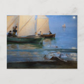 Carte Postale Peder Severin Kroyer - Bateaux de pêche (Devant)