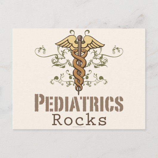 Carte postale Pediatrics Rock (Devant)