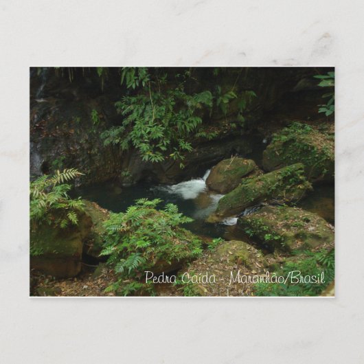 Carte Postale Pedra Caída - Carolina/MA (Devant)