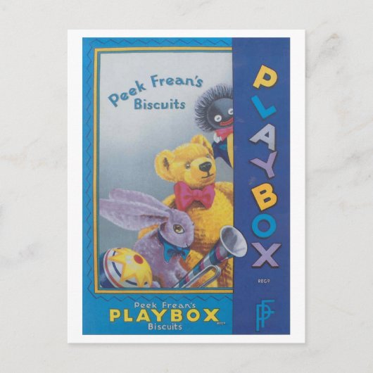 Carte Postale Peek Frean's Biscuits Playbox Ad (Devant)