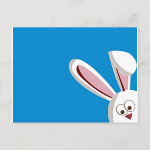 Carte Postale Peeking Bunny