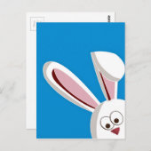Carte Postale Peeking Bunny (Devant / Derrière)