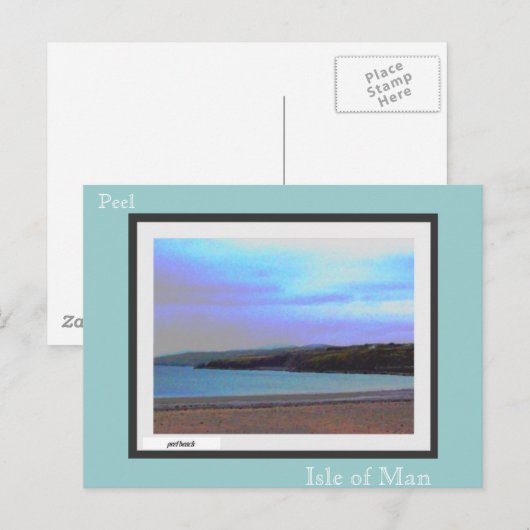 Carte Postale Peel Beach... (Devant / Derrière)