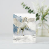 Carte Postale Pégase cornu (Debout devant)