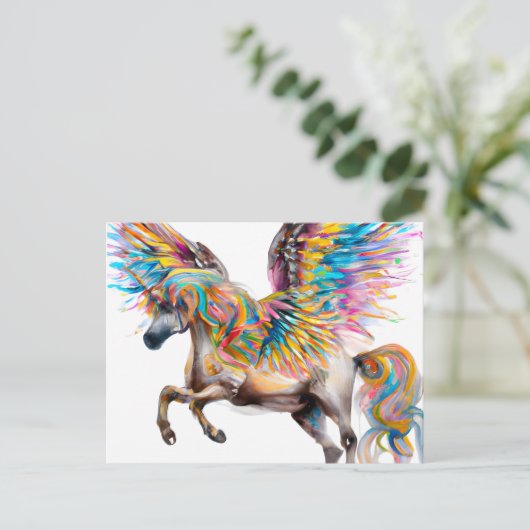 Carte Postale Pegasus (Debout devant)