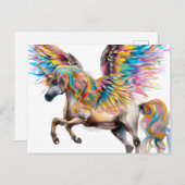 Carte Postale Pegasus (Devant / Derrière)