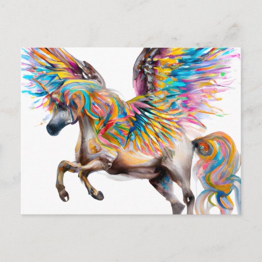 Carte Postale Pegasus (Devant)