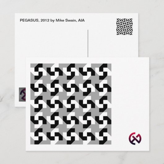 Carte postale PEGASUS (Devant / Derrière)