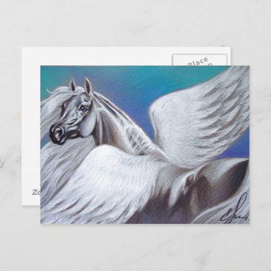 Carte Postale Pegasus (Devant / Derrière)