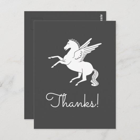 Carte Postale Pegasus (Devant / Derrière)