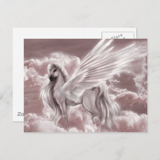 Carte Postale Pegasus (Devant / Derrière)