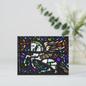 Carte Postale Pegasus Cheval ailé Imaginaire en verre tendu (Debout devant)