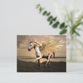 Carte Postale Pegasus doux (Debout devant)