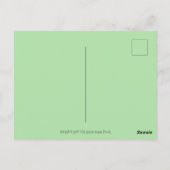 CARTE POSTALE PEGASUS ET EVE DANS LE JARDIN D'EDEN, CHEVAL (Dos)