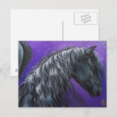 Carte Postale Pegasus nocturne (Devant / Derrière)