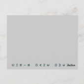 Carte Postale Pegasus Rider - CDO (Dos)