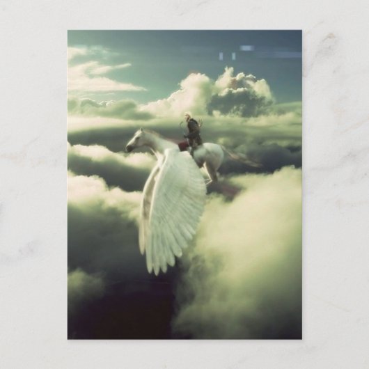 Carte Postale Pegasus Rider - CDO (Devant)