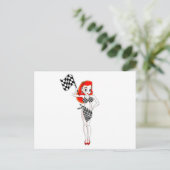 Carte Postale Peggy Pitstop (Debout devant)