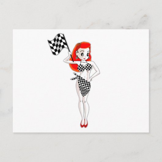 Carte Postale Peggy Pitstop (Devant)