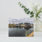 Carte Postale Peggy's Cove au Canada (Debout devant)