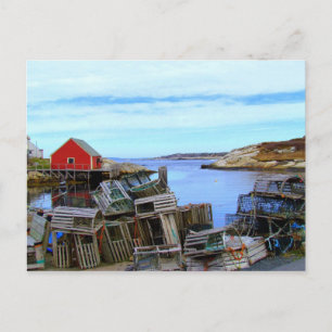 Carte Postale Peggy's Cove (Nouvelle-Écosse)