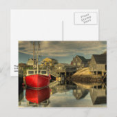 Carte Postale Peggy's Cove (Nouvelle-Écosse) (Devant / Derrière)